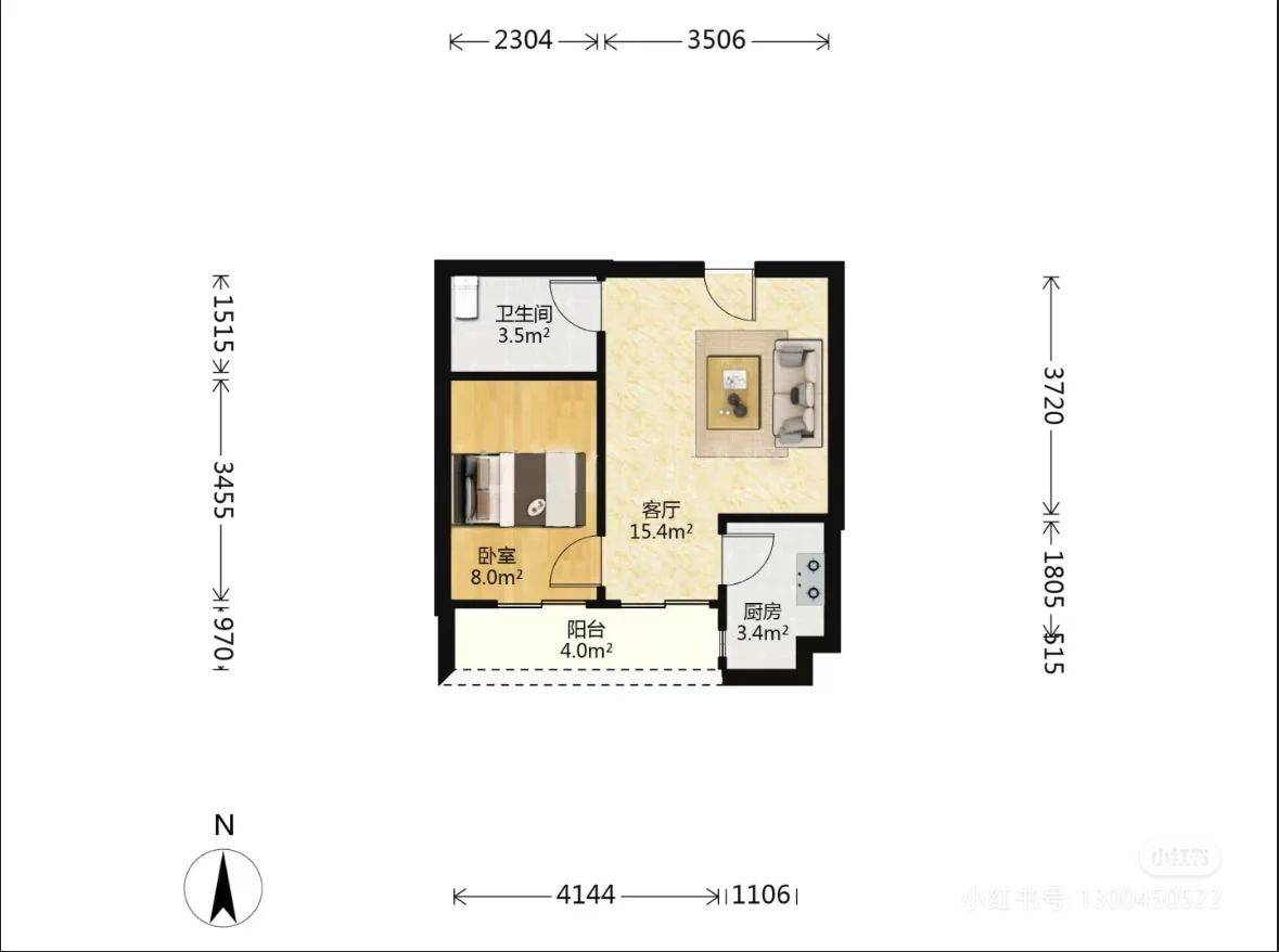 广州 越秀 | 珠光小北御景-B栋_7