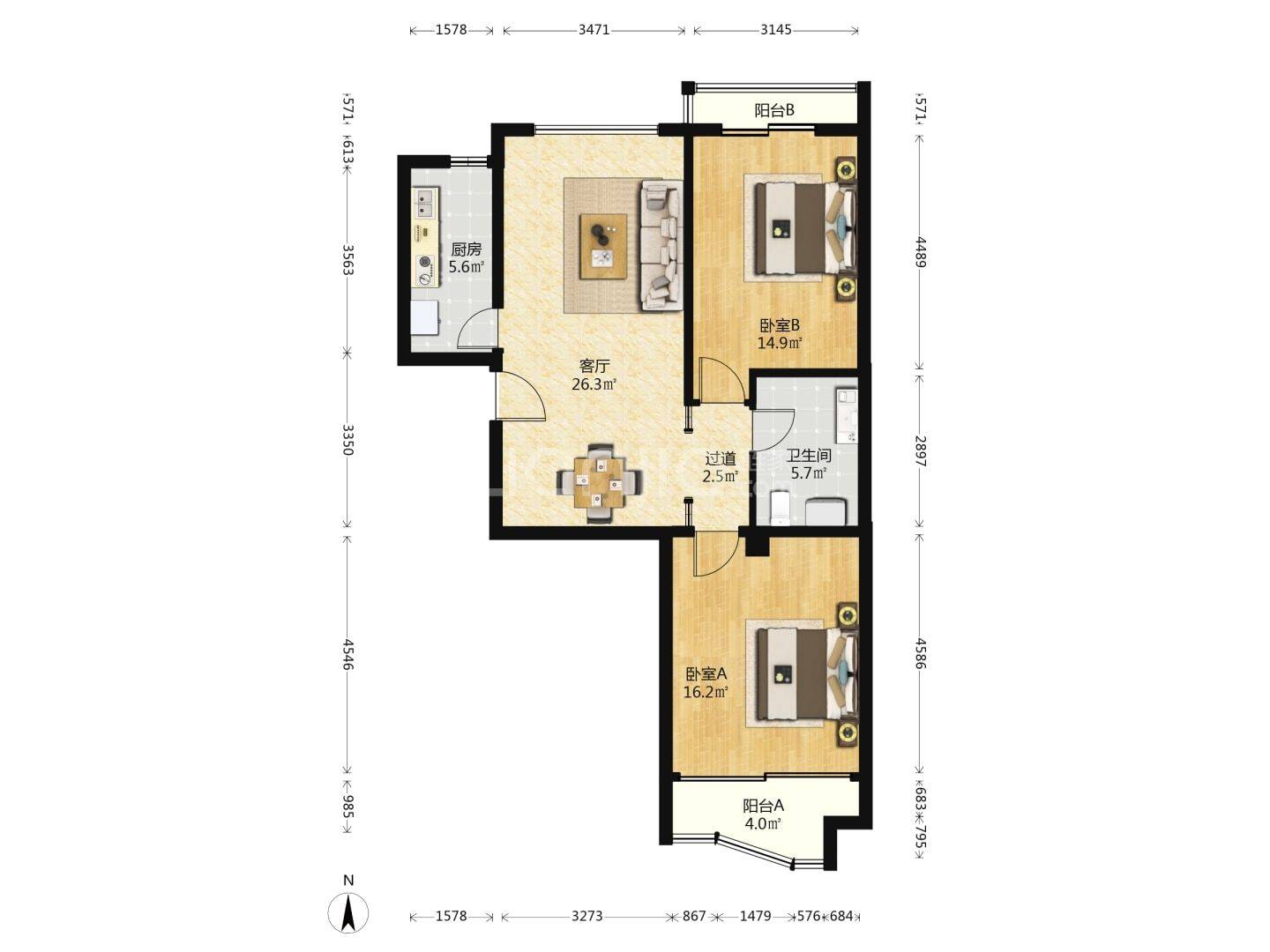 北京 石景山 | 西现代城-27号楼_3