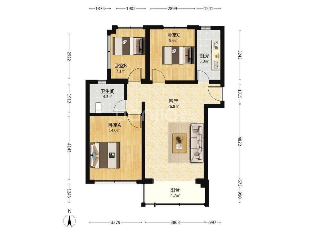 Beijing-Changping-Cozy Home,Clean&Comfy,No Gender Limit,Pet Friendly