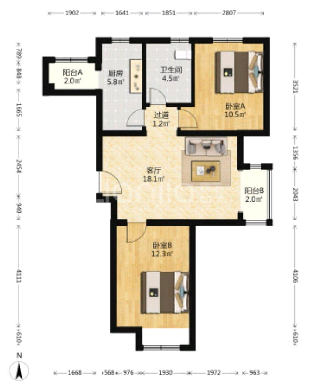 Beijing-Changping-Cozy Home,Clean&Comfy,No Gender Limit