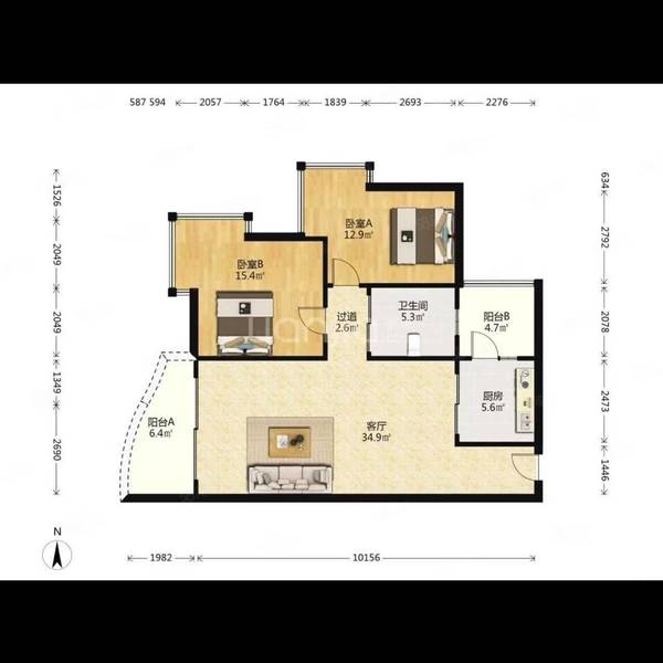 租房的房东整租房源2