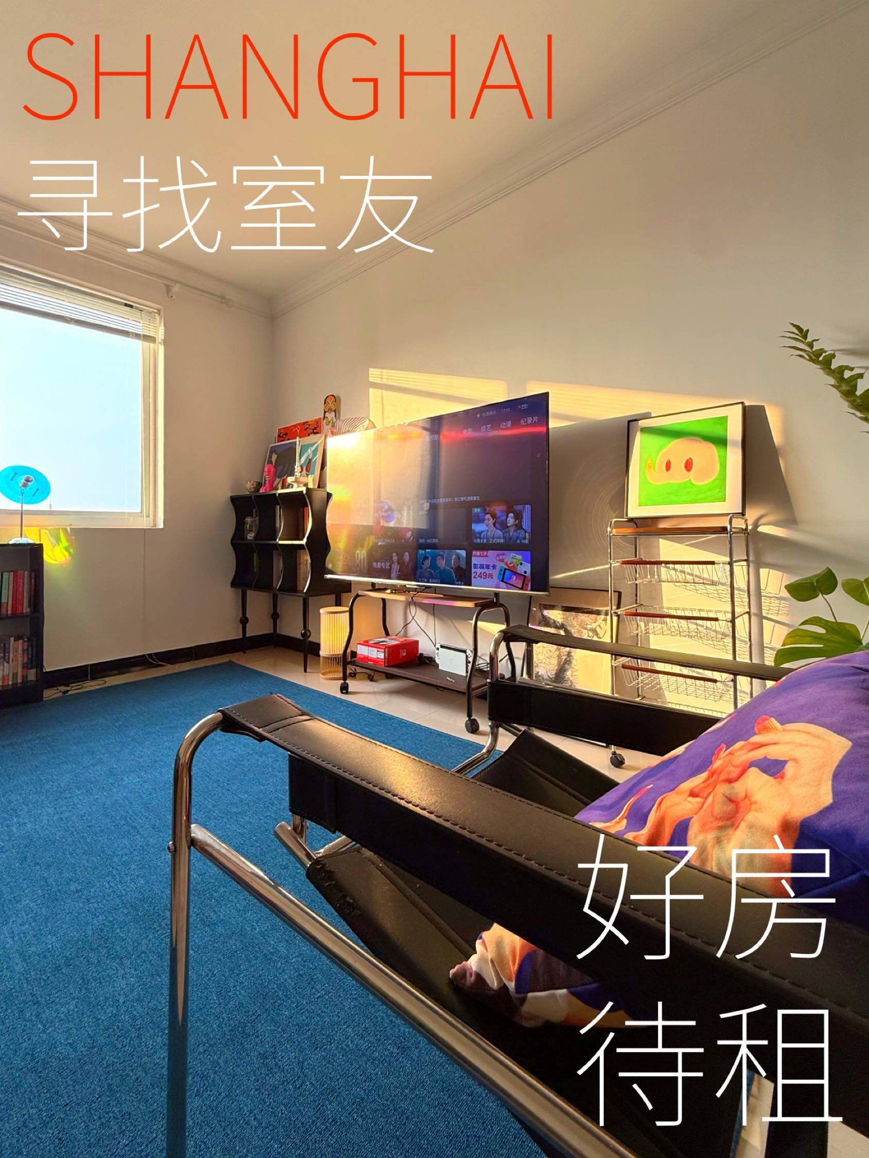 上海-静安-温馨小窝,干净治愈,不限性别,市井烟火气,老友记,慢时光,LGBTQ友好,宠物友好