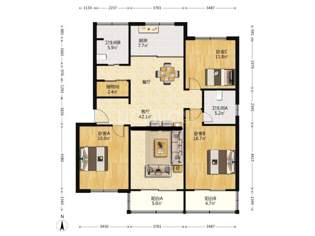 上海-浦东-温馨小窝,干净治愈,不限性别,市井烟火气,老友记,慢时光