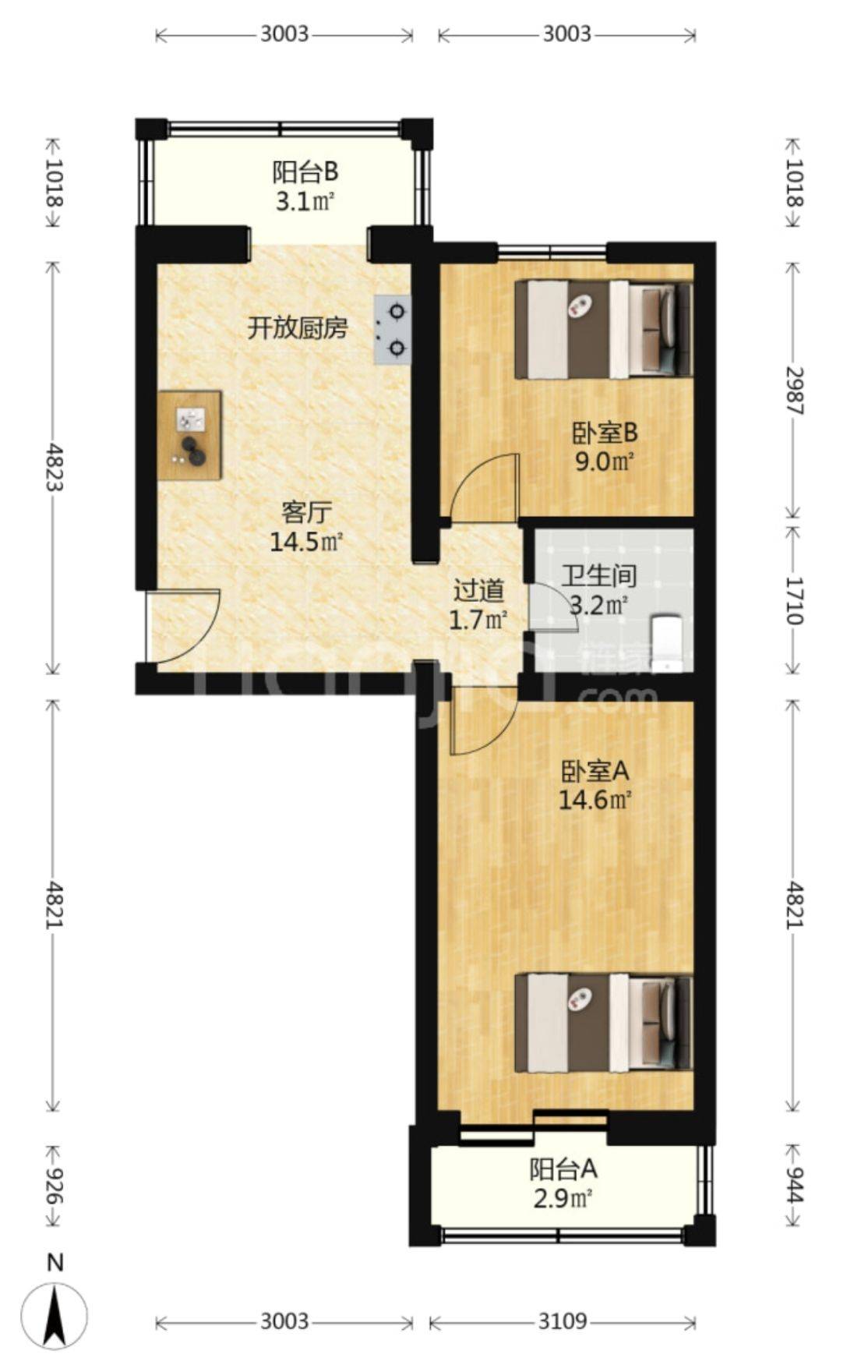 Beijing-Haidian-Cozy Home