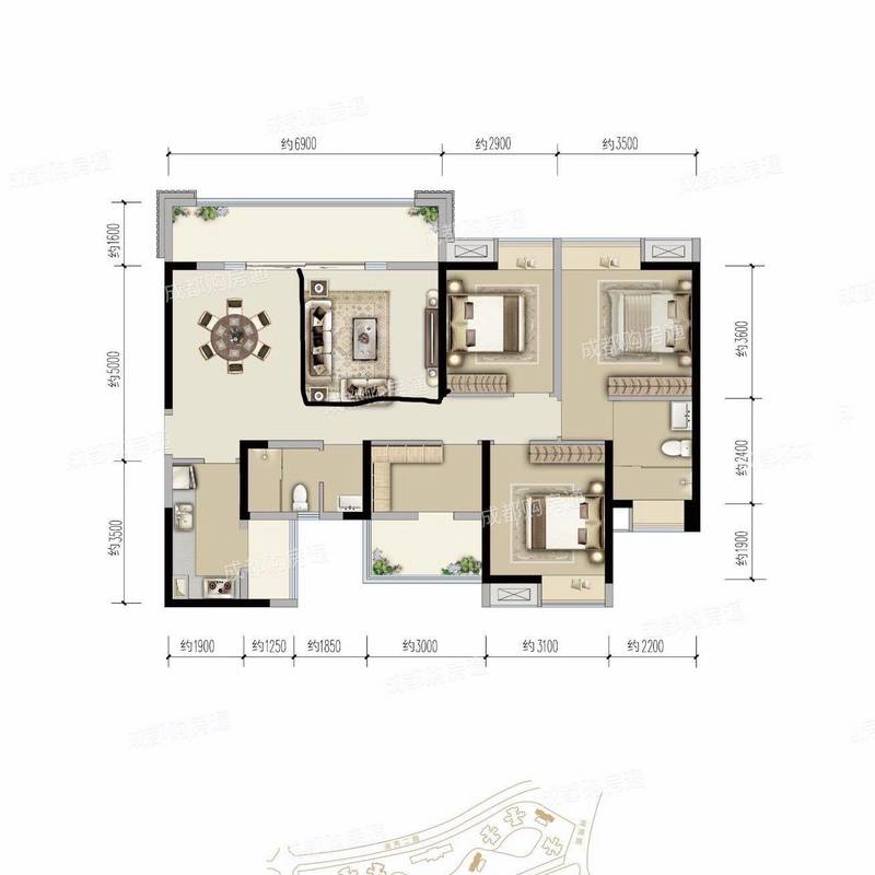 成都 成华 | 首钢蓉城里_3