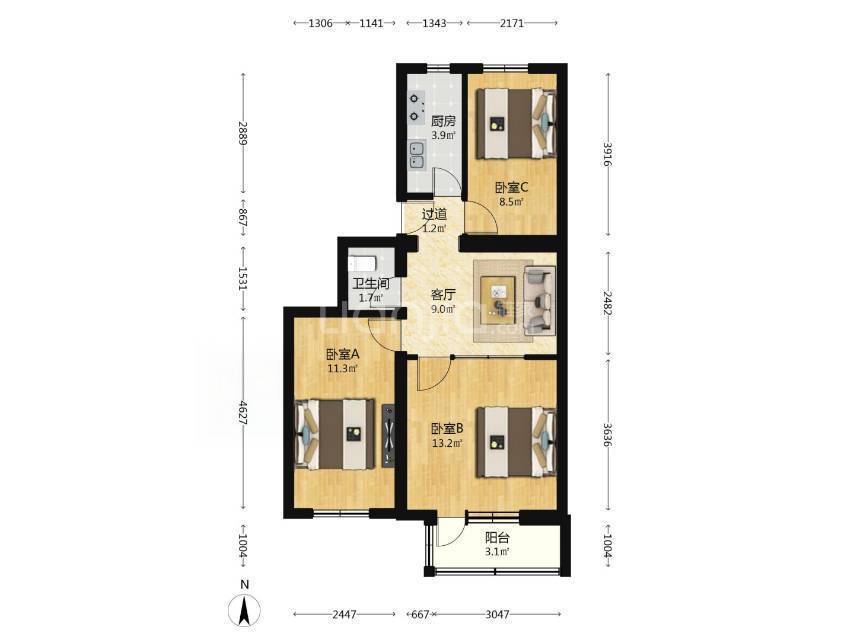 北京 海淀 | 永定路57号院_3