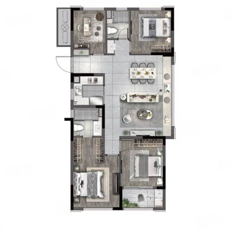 杭州 富陽 | 华景川云萃天和城_4