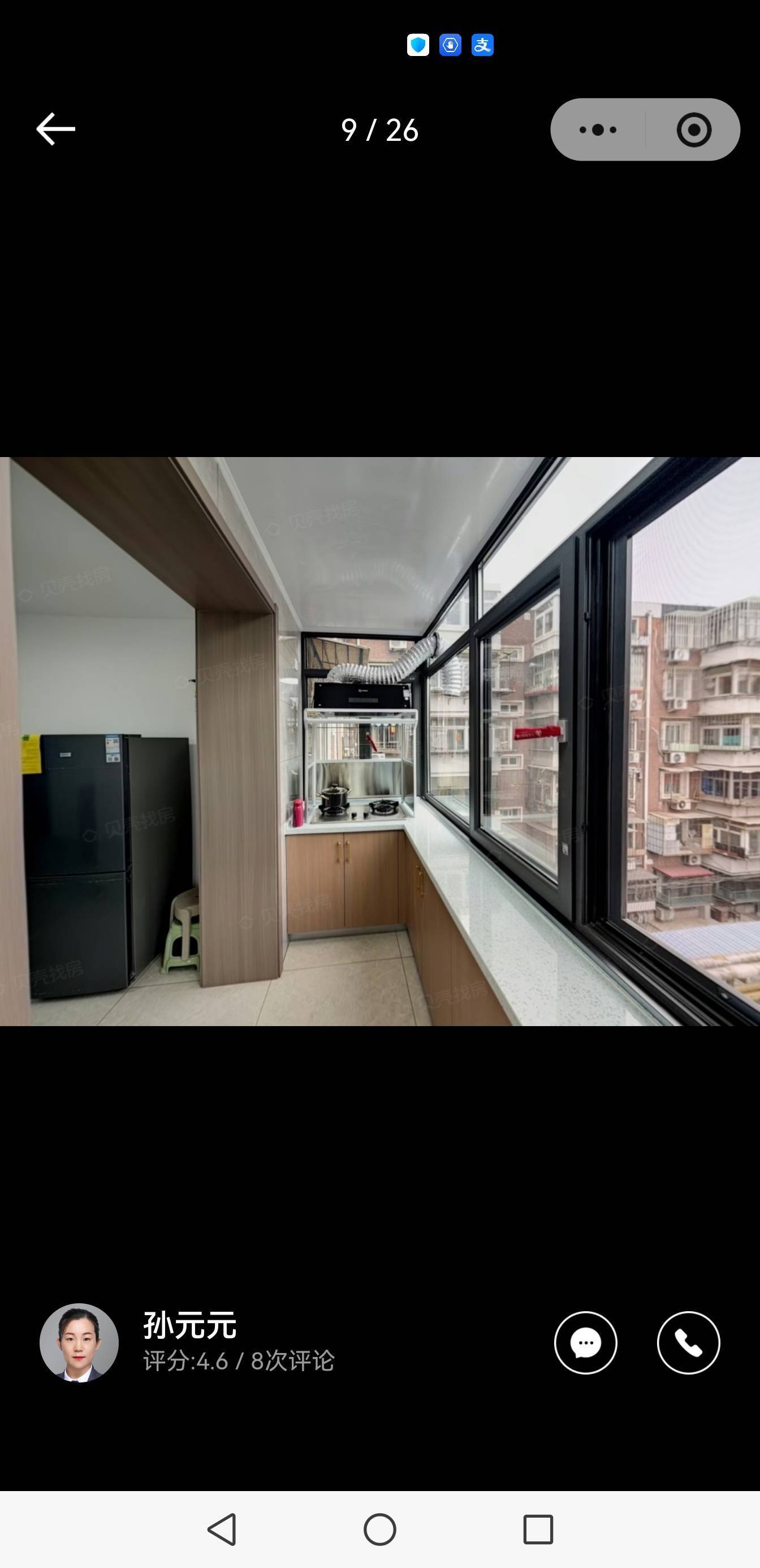 河西下瓦房地铁大一居整租房源3