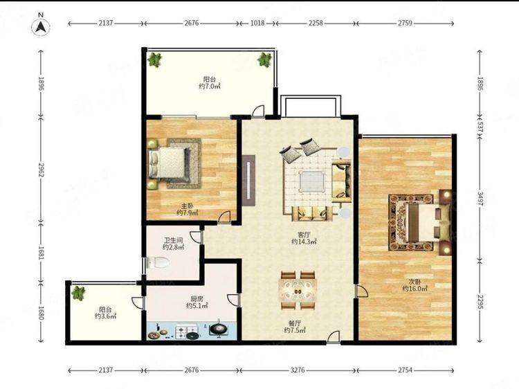 在深圳高级打工人整租房源1