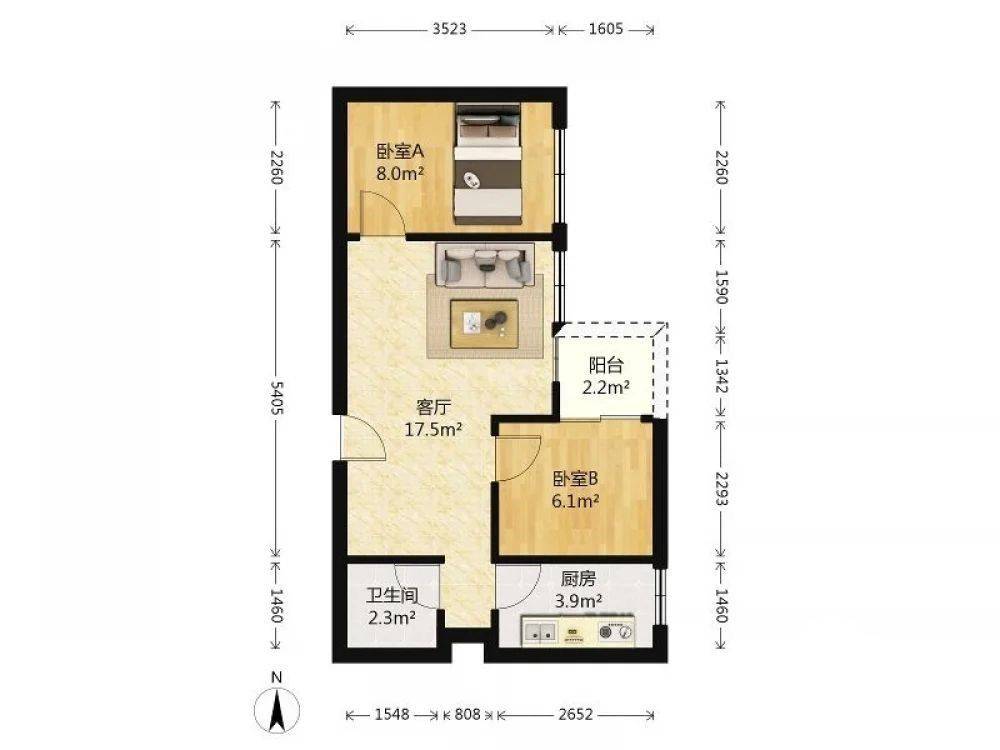 广州越秀淘金转租整租房源2