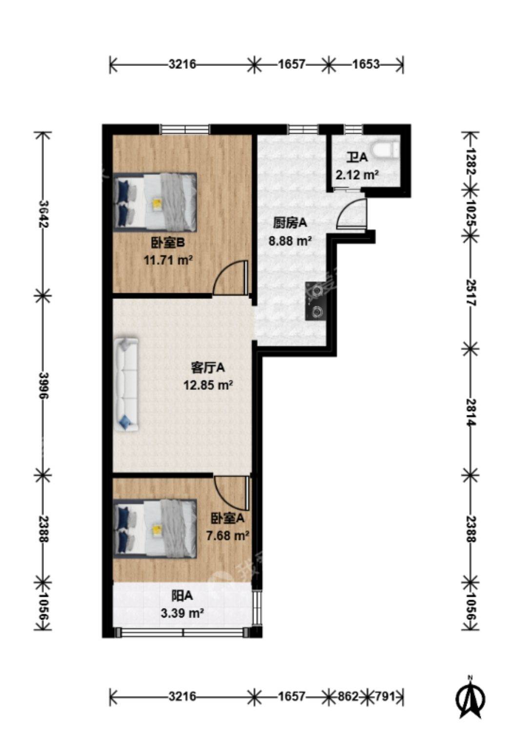 Kitty.S整租房源1