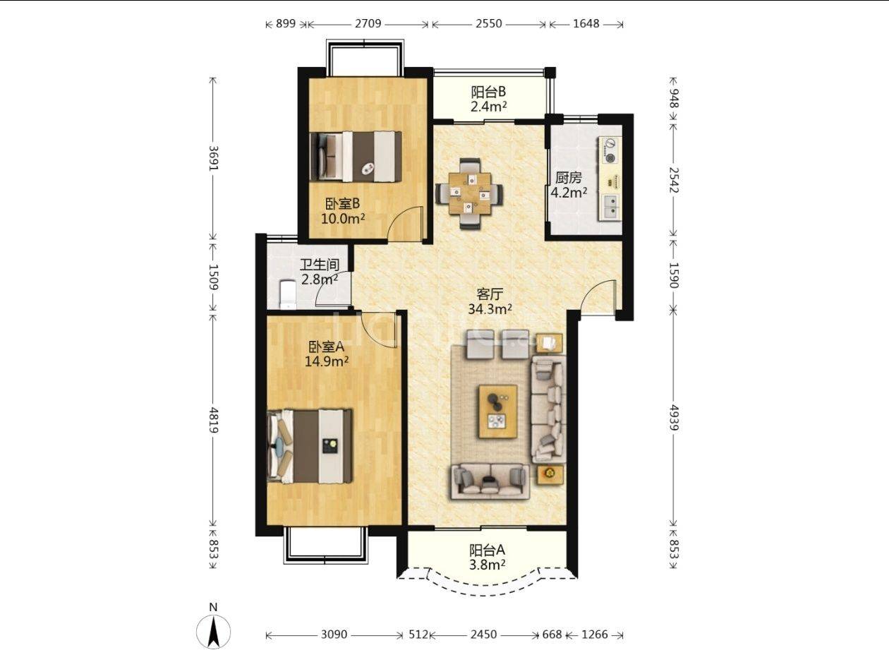 武漢 東西湖 | 华星花园_5