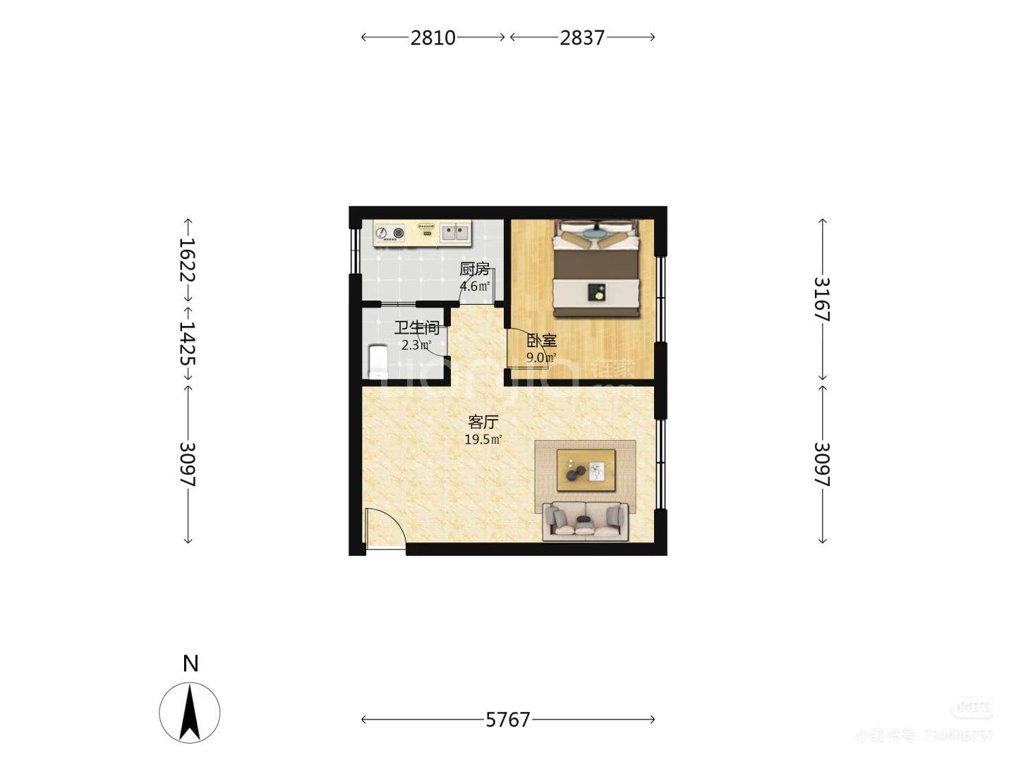 退休体育生整租房源1