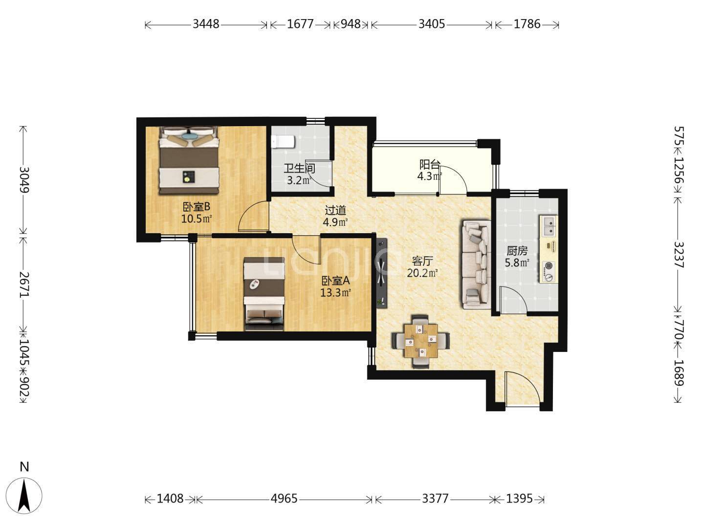 Jiang'an 融创公园壹号-一期