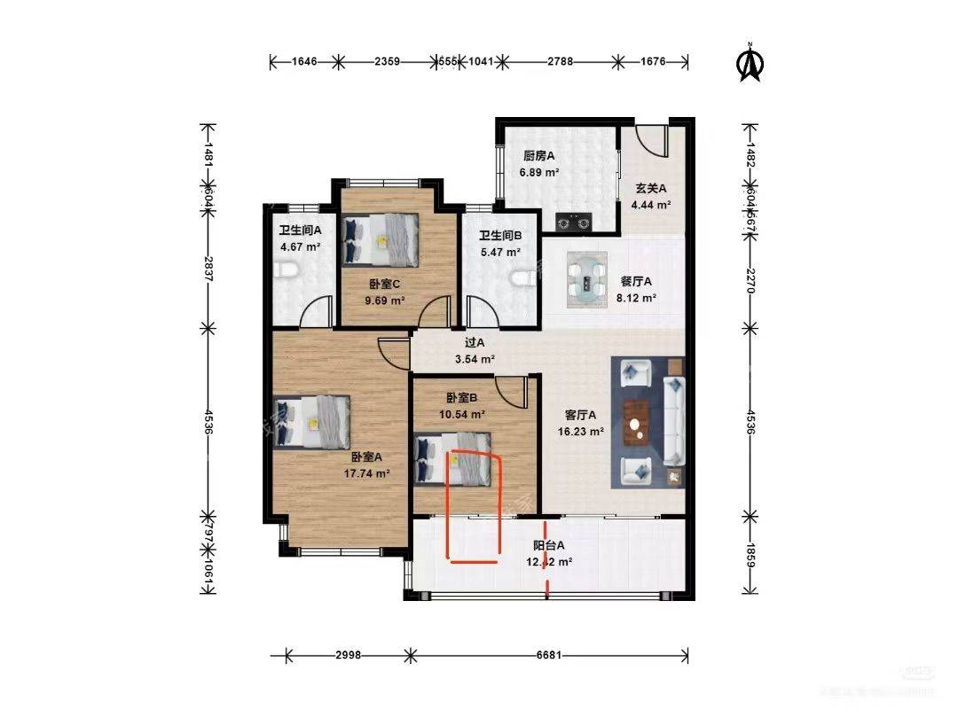 Nanjing Yuhuatai | 云望府-5号楼_4