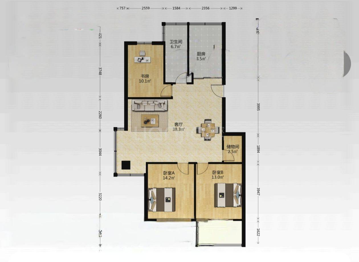 寧波 江北 | 雨辰文星南区-9号楼_5