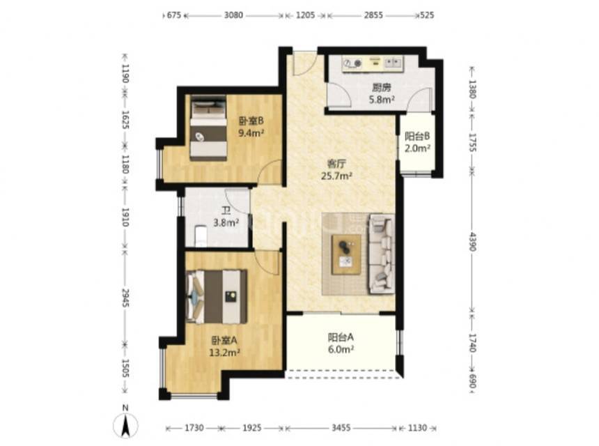 constance-紫整租房源2