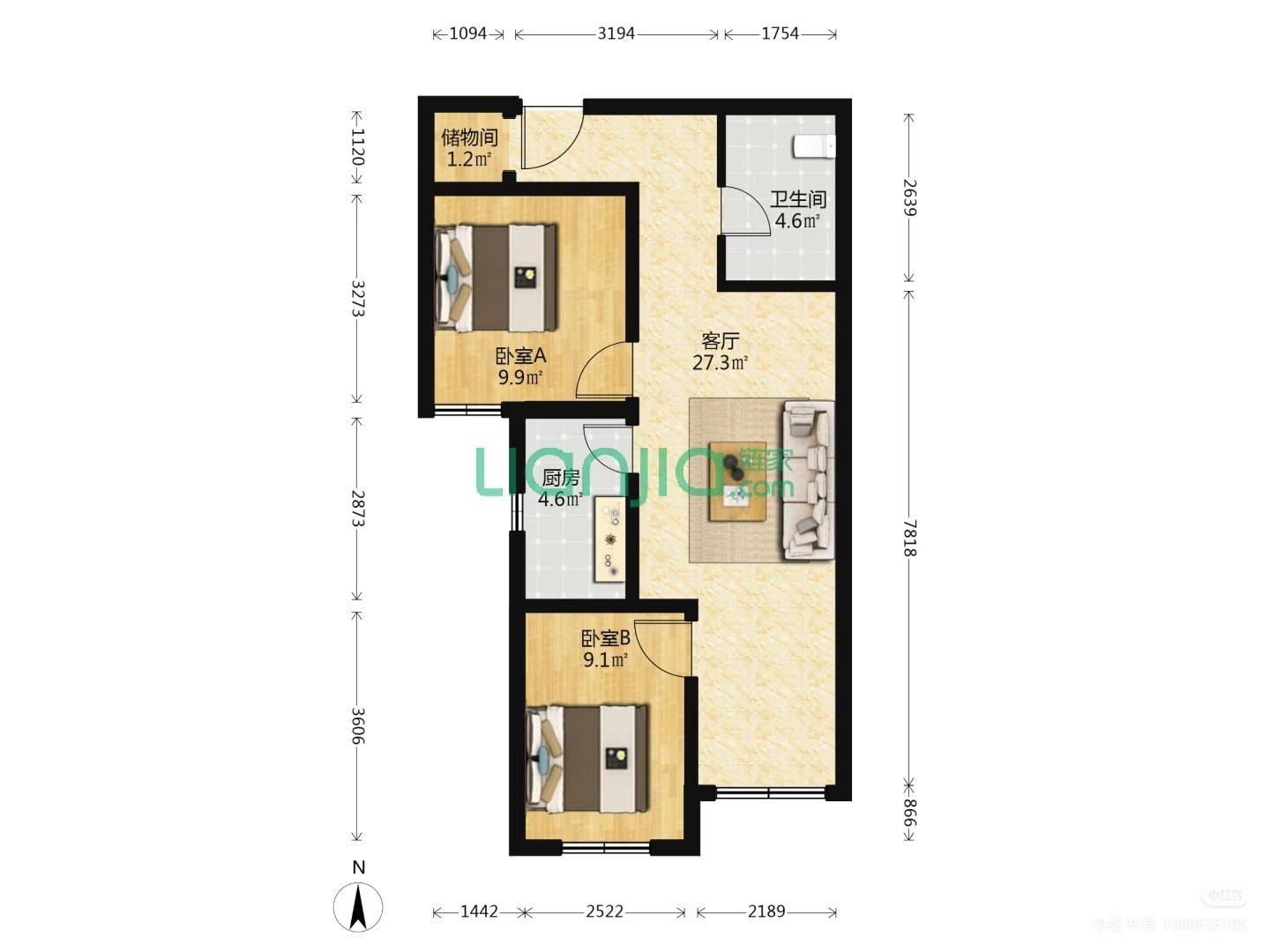 雷霆嘎嘎整租房源1