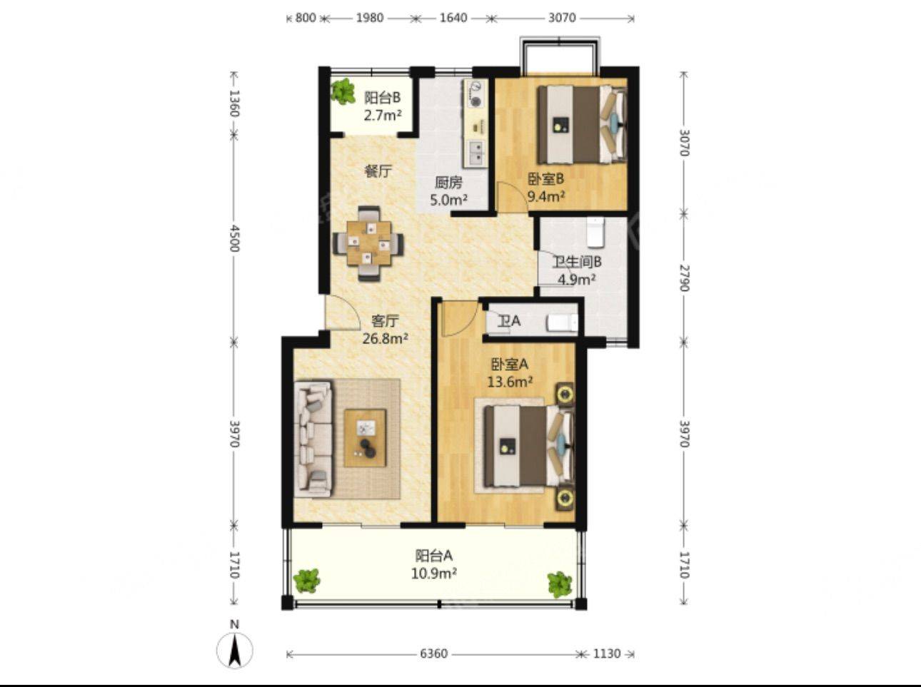 宝山 大华梧桐城邦-二期