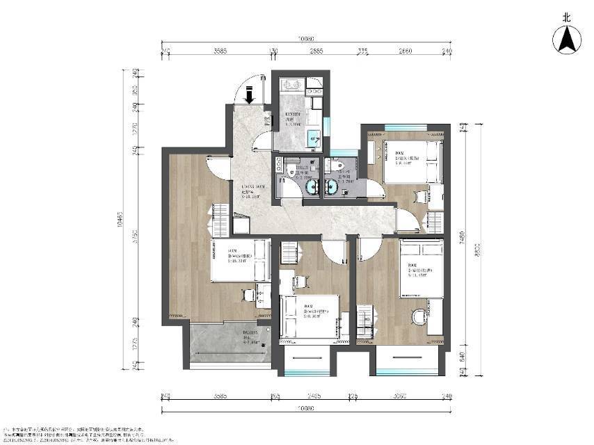 摘草莓整租房源2