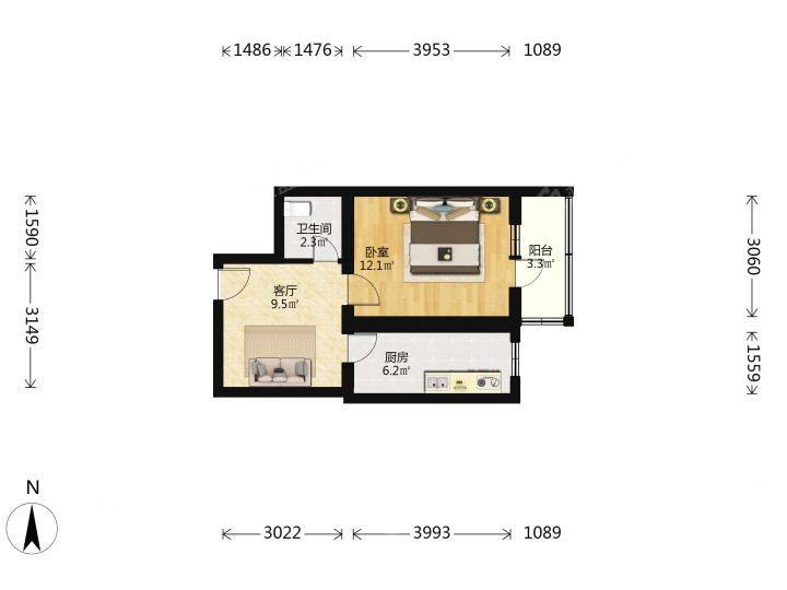 北京 西城 | 建功北里3区-3号楼_5