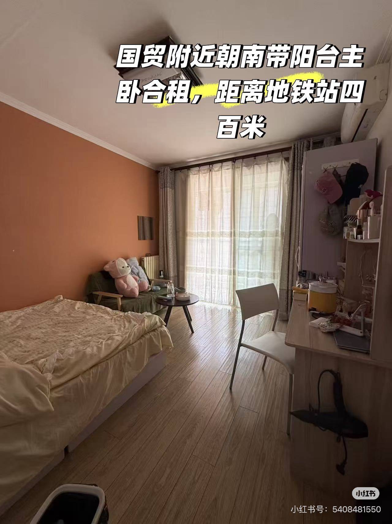 转租北京姚家园阳台整租房源1