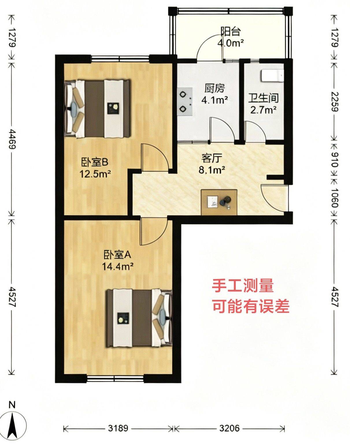 河西 爱国北里-62号楼