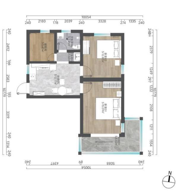 Shanghai Pudong | 吉云公寓-12号_6