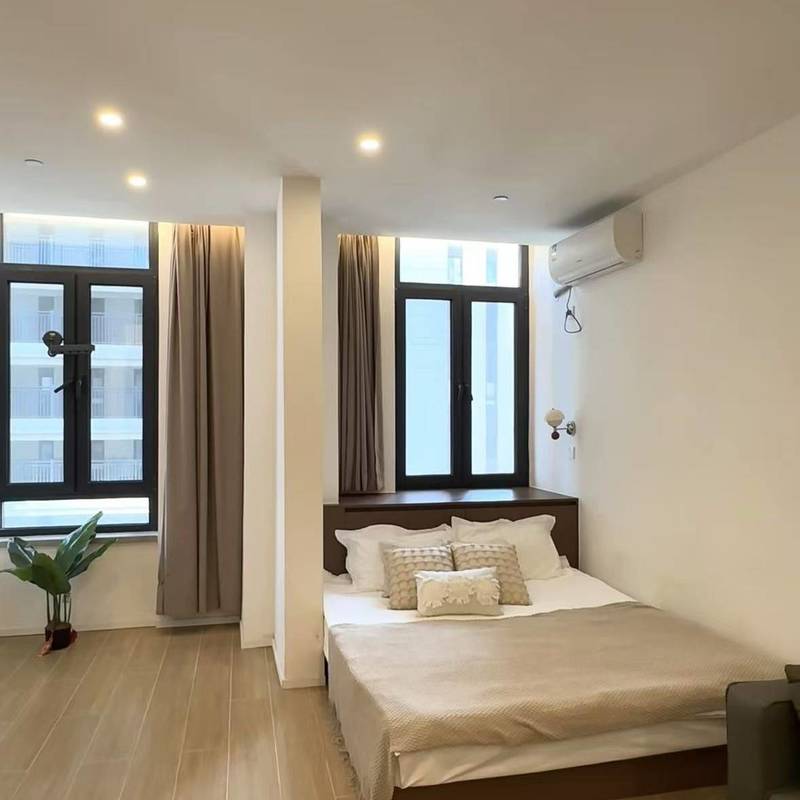 Qingdao Licang | 沐澜公寓酒店(李村地铁站乐客城店)_5